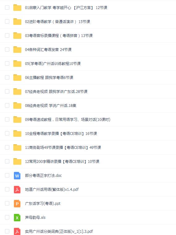 粤语专区12套合集